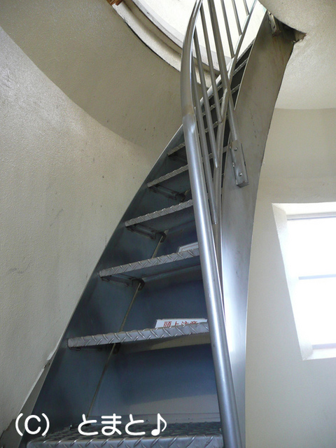 野島埼灯台の階段