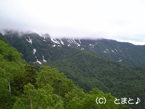 黒岳7合目展望台からの景色